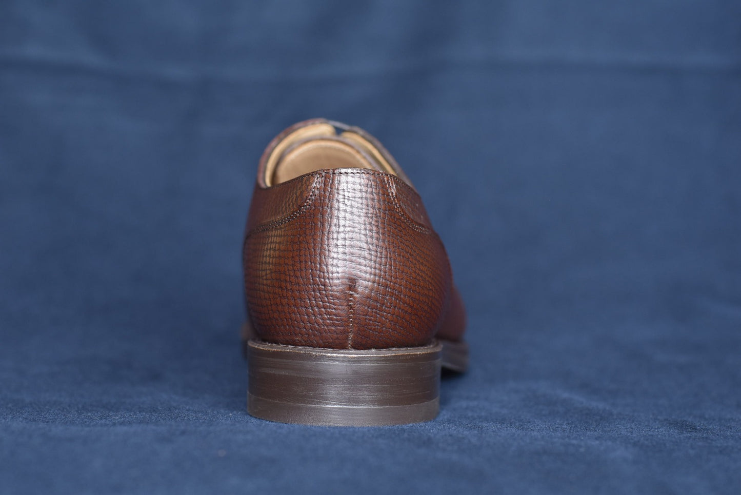 “Harris” Split Toe Derby, Dark Brown Dress Shoes, Horween Hatch Grain, Goodyear welted, US size 5 1/2 ~ 10
