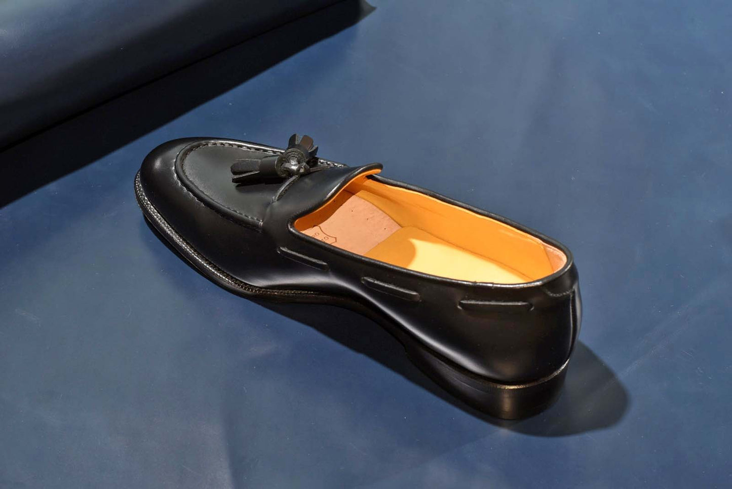 “Raffy” Tasseled Loafer, Black Dress Shoes, Goodyear welted, US size 5 1/2 ~ 10