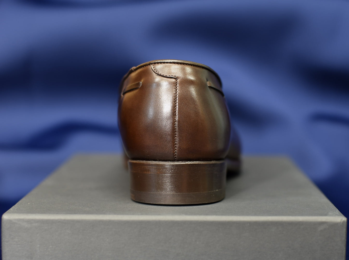“Sandy” Tasseled Loafer, Dark Brown Dress Shoes, Annonay Vegano, Goodyear welted, US size 5 1/2 ~ 10