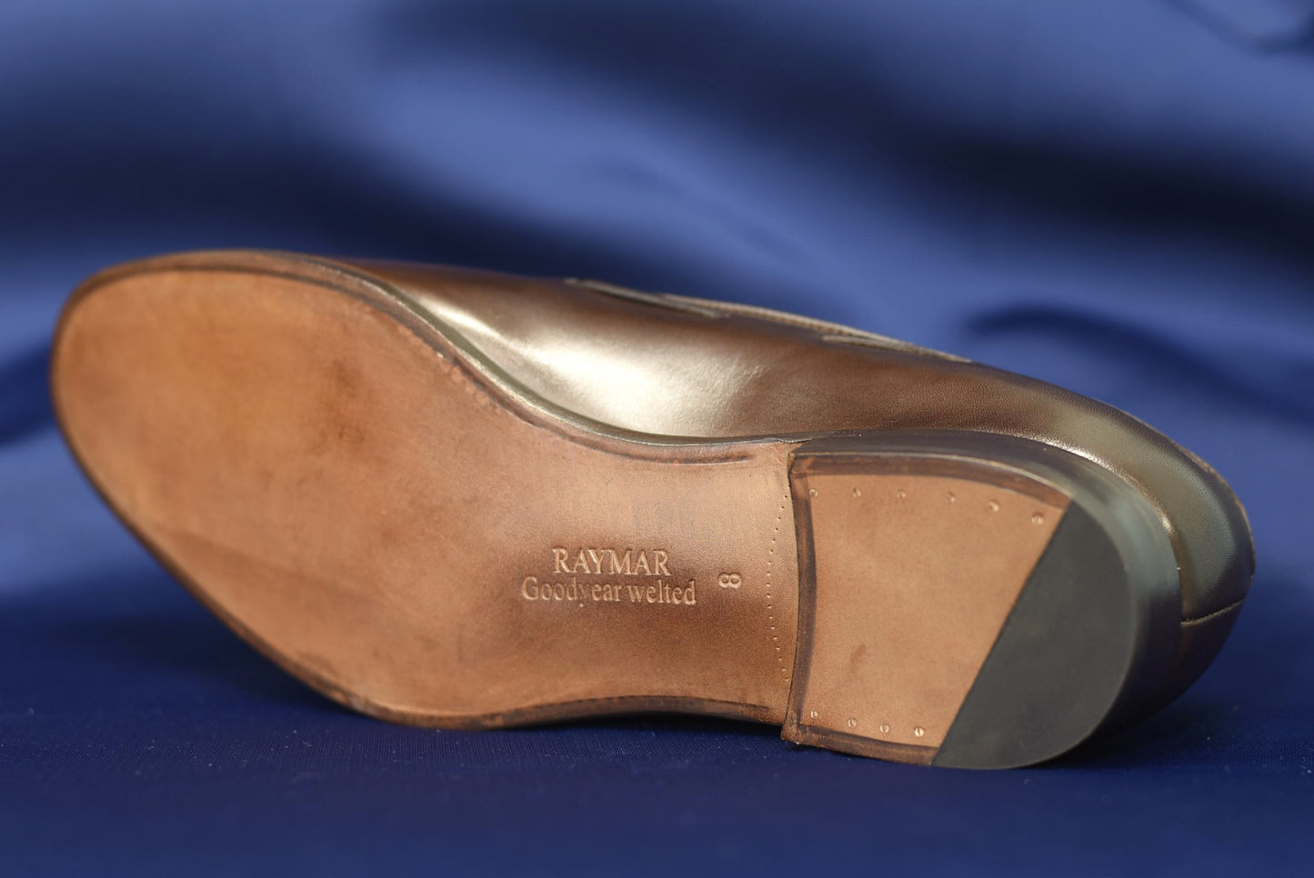 “Sandy” Tasseled Loafer, Dark Brown Dress Shoes, Annonay Vegano, Goodyear welted, US size 5 1/2 ~ 10