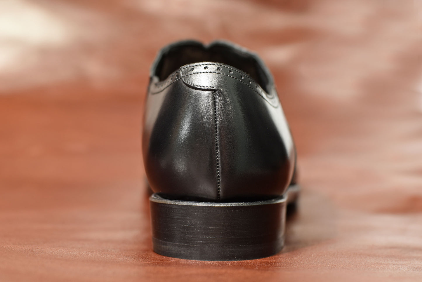 “Matt” Lazyman, Black Dress Shoes, Weinheimer Box calf, Hand welted, US size 5 1/2 ~ 10