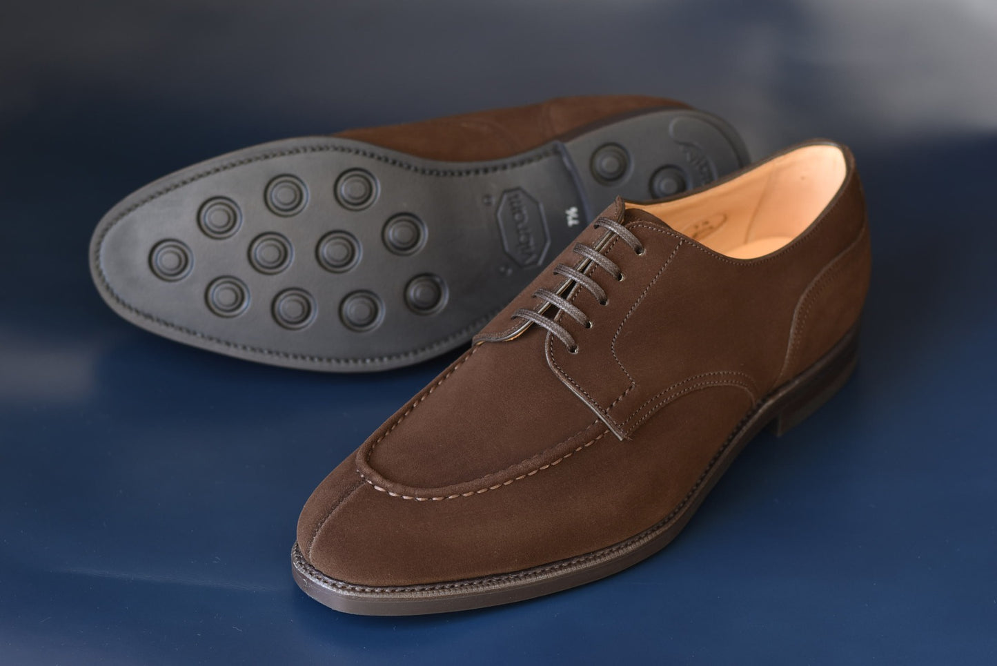 “Ellie” Split Toe Derby, Dark Brown Dress Shoes, Charles F Stead Super Buck, Goodyear welted, US size 5 1/2 ~ 10
