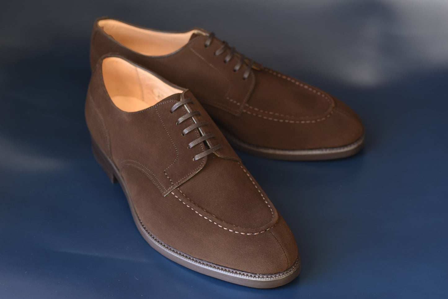 “Ellie” Split Toe Derby, Dark Brown Dress Shoes, Charles F Stead Super Buck, Goodyear welted, US size 5 1/2 ~ 10