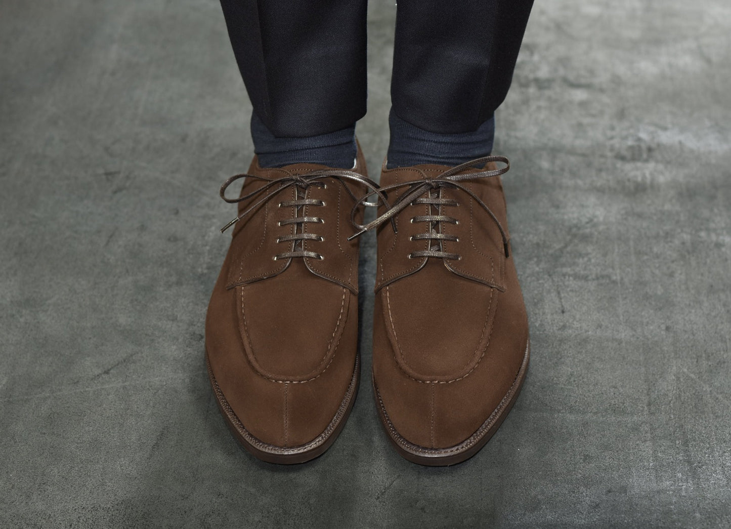 “Ellie” Split Toe Derby, Dark Brown Dress Shoes, Charles F Stead Super Buck, Goodyear welted, US size 5 1/2 ~ 10