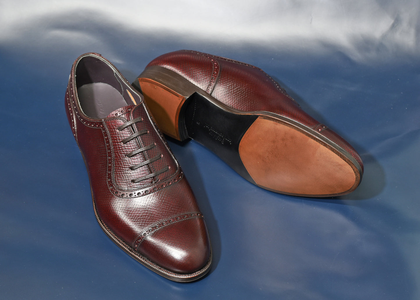 ★London Super Trunk Show 2023 Anniversary Model★“Kettner” Adelaide, Burgundy Dress Shoes, Horween Hatch Grain, Hand welted, US size 5 1/2 ~ 10