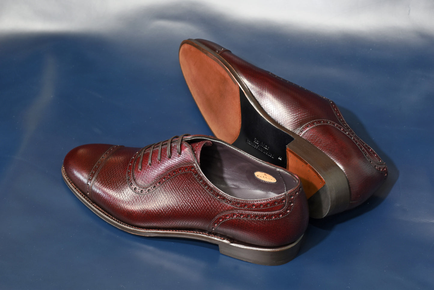 ★London Super Trunk Show 2023 Anniversary Model★“Kettner” Adelaide, Burgundy Dress Shoes, Horween Hatch Grain, Hand welted, US size 5 1/2 ~ 10