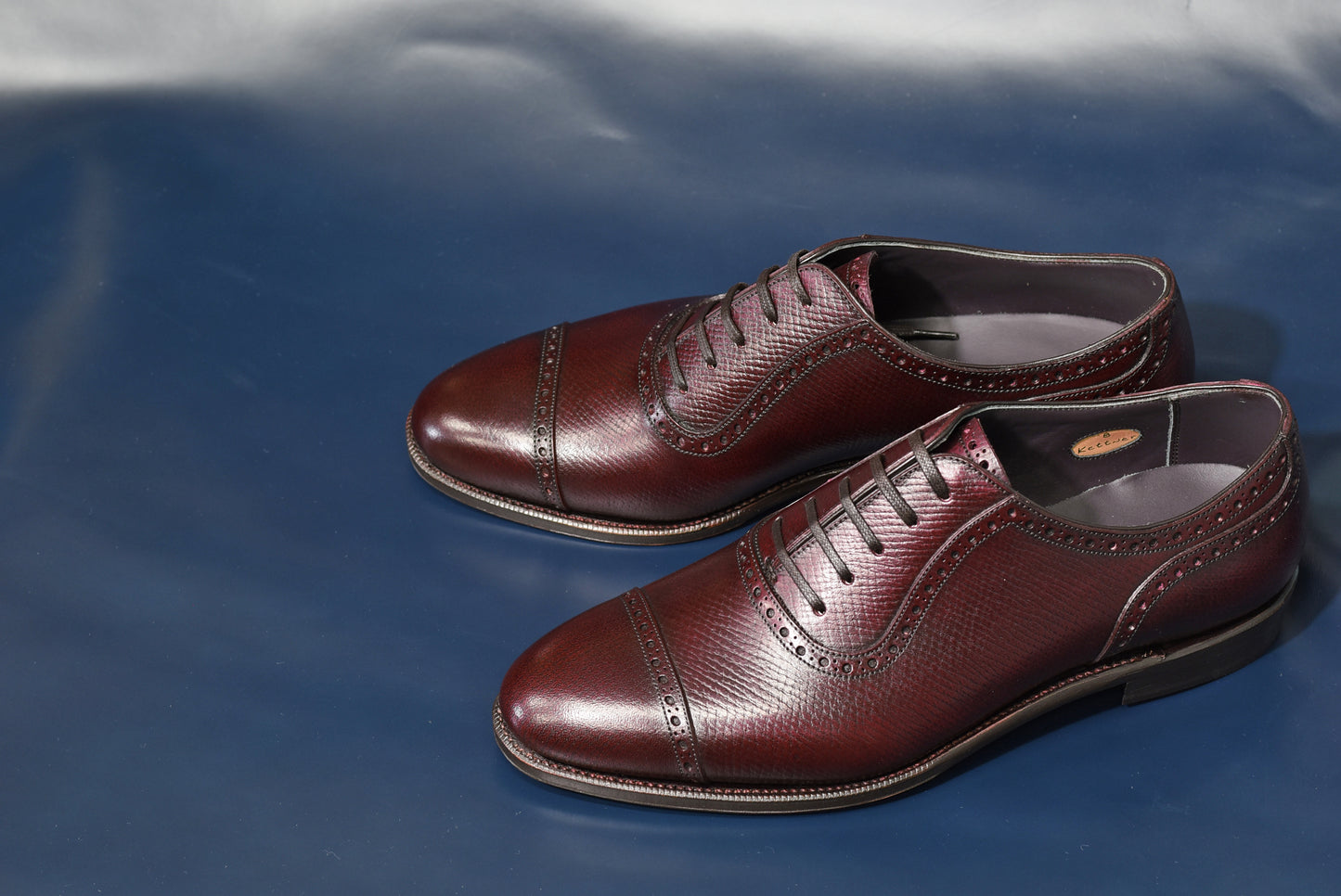 ★London Super Trunk Show 2023 Anniversary Model★“Kettner” Adelaide, Burgundy Dress Shoes, Horween Hatch Grain, Hand welted, US size 5 1/2 ~ 10