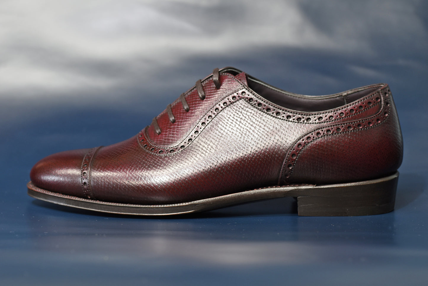 ★London Super Trunk Show 2023 Anniversary Model★“Kettner” Adelaide, Burgundy Dress Shoes, Horween Hatch Grain, Hand welted, US size 5 1/2 ~ 10