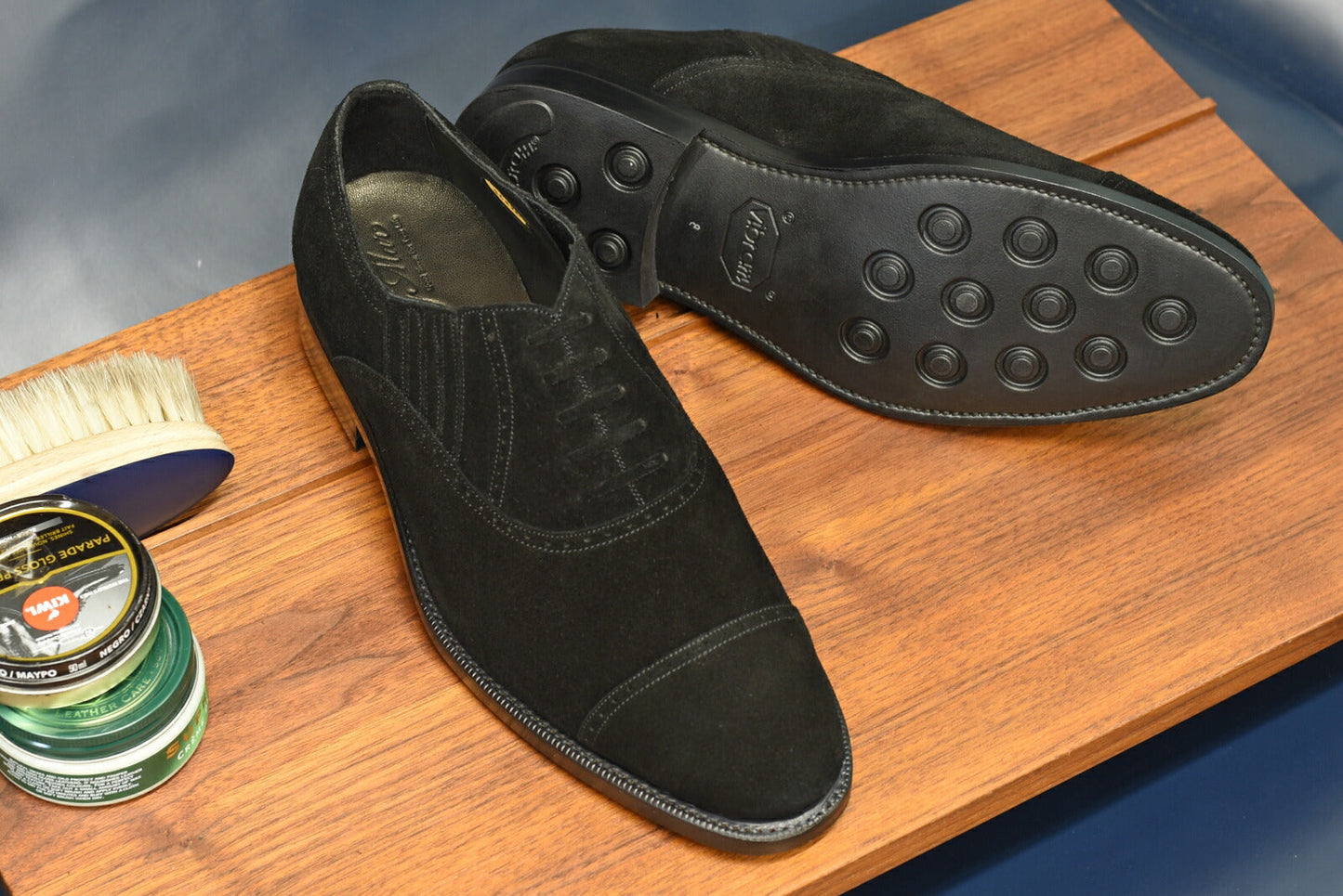 “Steve” Lazyman, Black Dress Shoes, Goodyear welted, US size 5 1/2 ~ 10