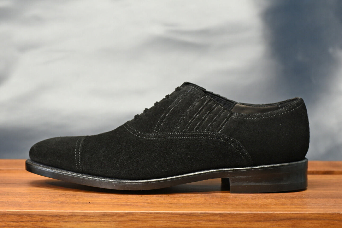 “Steve” Lazyman, Black Dress Shoes, Goodyear welted, US size 5 1/2 ~ 10