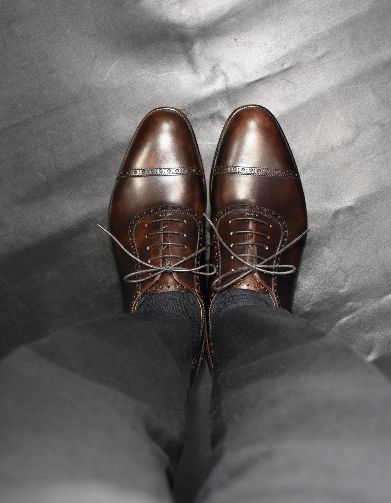 “Lily” Adelaide, Dark Brown Dress Shoes, Zonta Museum Calf, Hand welted, US size 5 1/2 ~ 10