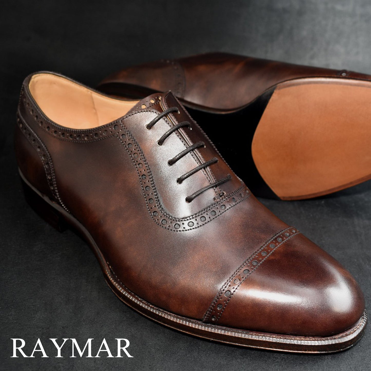 “Lily” Adelaide, Dark Brown Dress Shoes, Zonta Museum Calf, Hand welted, US size 5 1/2 ~ 10