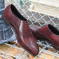 “RR” Lazyman, Burgundy Dress Shoes, Zonta Museum Calf, Hand welted, US size 5 1/2 ~ 10