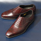 “RR” Lazyman, Burgundy Dress Shoes, Zonta Museum Calf, Hand welted, US size 5 1/2 ~ 10