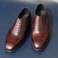 “RR” Lazyman, Burgundy Dress Shoes, Zonta Museum Calf, Hand welted, US size 5 1/2 ~ 10