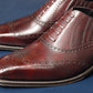 “RR” Lazyman, Burgundy Dress Shoes, Zonta Museum Calf, Hand welted, US size 5 1/2 ~ 10