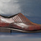 “RR” Lazyman, Burgundy Dress Shoes, Zonta Museum Calf, Hand welted, US size 5 1/2 ~ 10