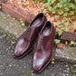 “Nisse” Imitation Full Brogue, Burgundy Dress Shoes, Zonta Museum Calf, Hand welted, US size 5 1/2 ~ 10