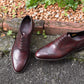 “Nisse” Imitation Full Brogue, Burgundy Dress Shoes, Zonta Museum Calf, Hand welted, US size 5 1/2 ~ 10