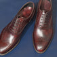 “Nisse” Imitation Full Brogue, Burgundy Dress Shoes, Zonta Museum Calf, Hand welted, US size 5 1/2 ~ 10