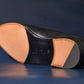 “Felix” Combination Adelaide, Black Dress Shoes, Horween Hatch Grain & Weinheimer Box calf, Hand welted, US size 5 1/2 ~ 11
