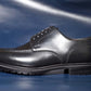 “Zach” Split Toe Derby, Black Dress Shoes, Tank Sole, Goodyear welted, US size 5 1/2 ~ 10