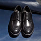 “Zach” Split Toe Derby, Black Dress Shoes, Tank Sole, Goodyear welted, US size 5 1/2 ~ 10