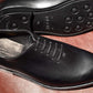 “Travis” Whole Cut, Black Dress Shoes, Goodyear welted, US size 5 1/2 ~ 10