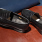 “Atlas” Penny Loafer, Black Dress Shoes, Hand welted, US size 5 1/2 ~ 10