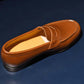 “Atlas” Penny Loafer, Brown Dress Shoes, Hand welted, US size 5 1/2 ~ 10