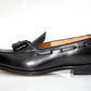“Sandy” Tasseled Loafer, Black Dress Shoes, Annonay Vegano, Goodyear welted, US size 5 1/2 ~ 10