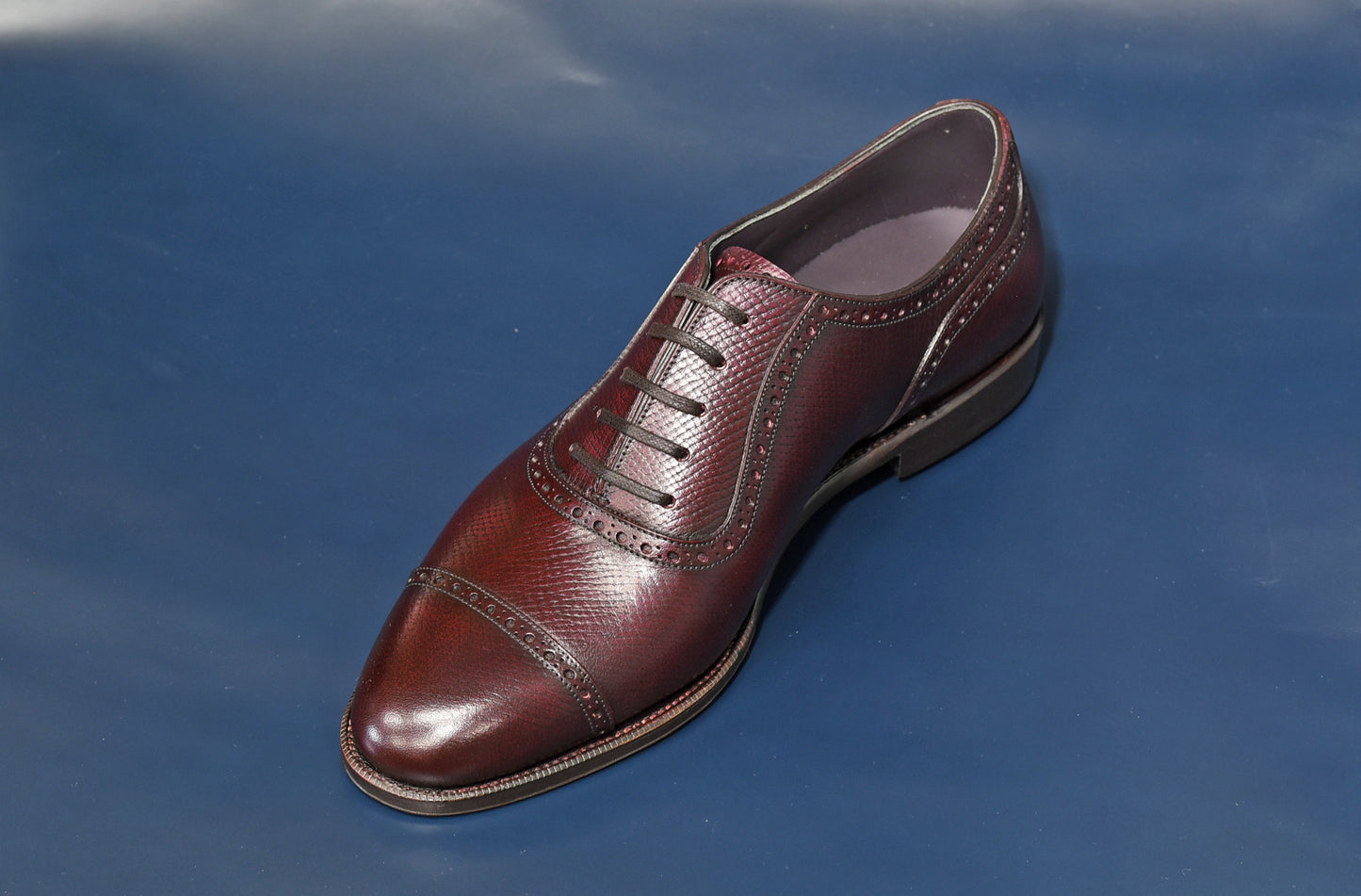 ★London Super Trunk Show 2023 Anniversary Model★“Kettner” Adelaide, Burgundy Dress Shoes, Horween Hatch Grain, Hand welted, US size 5 1/2 ~ 10