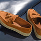 “Sirius” Tasseled Loafer, Brown Comfort Shoes, Vibram Cup Sole, US size 5 1/2 ~ 10