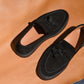 “Sirius” Tasseled Loafer, Black Comfort Shoes, Vibram Cup Sole, US size 5 1/2 ~ 10