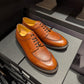 “Miles” Split Toe Derby, Brown Dress Shoes, Horween Hatch Grain, Goodyear welted, US size 5 1/2 ~ 10