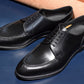 “AllanⅡ” Split Toe Derby, Black Dress Shoes, Goodyear welted, US size 5 1/2 ~ 10