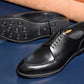 “AllanⅡ” Split Toe Derby, Black Dress Shoes, Goodyear welted, US size 5 1/2 ~ 10