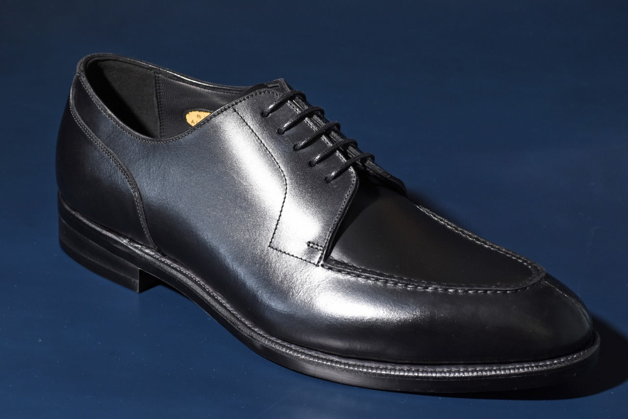 “AllanⅡ” Split Toe Derby, Black Dress Shoes, Goodyear welted, US size 5 1/2 ~ 10