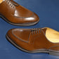 “AllanⅡ” Split Toe Derby, Brown Dress Shoes, Goodyear welted, US size 5 1/2 ~ 10