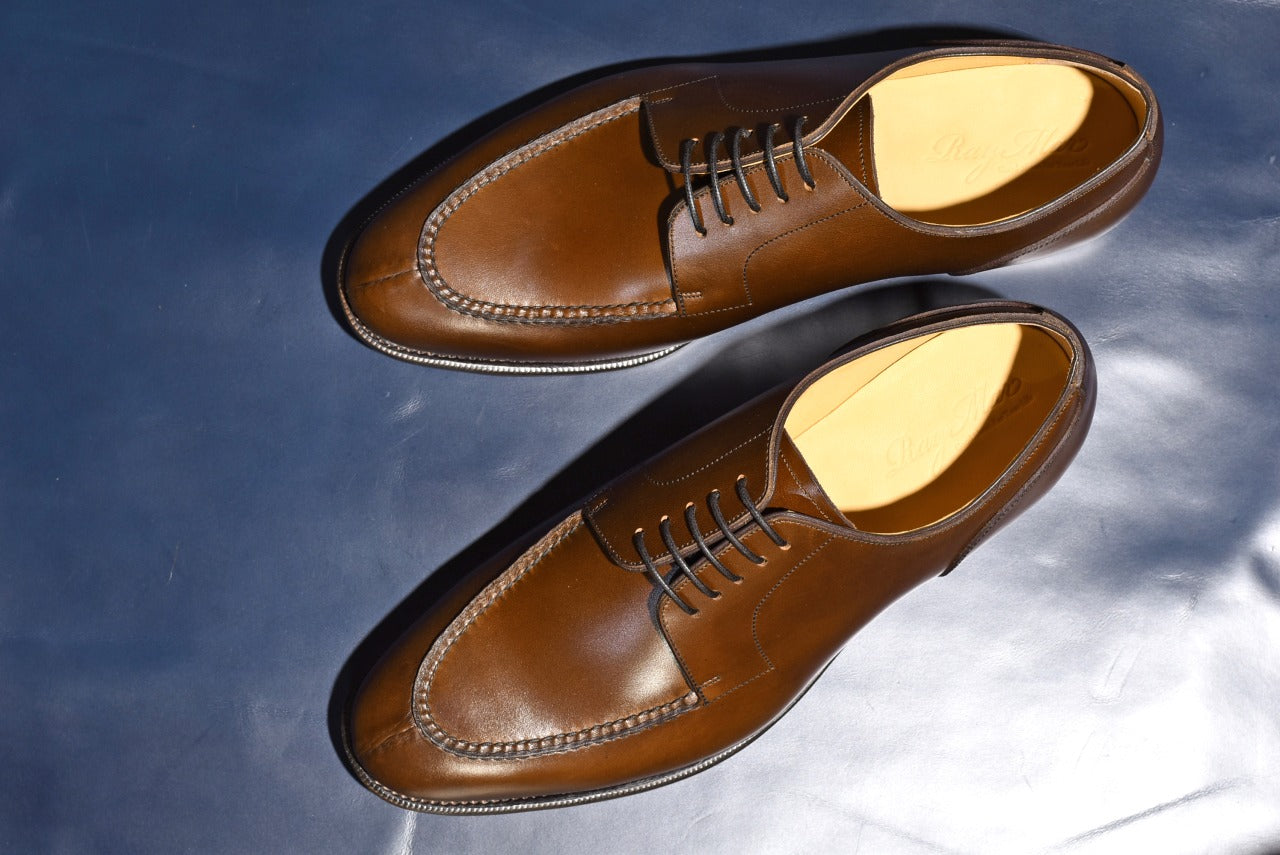 “AllanⅡ” Split Toe Derby, Brown Dress Shoes, Goodyear welted, US size 5 1/2 ~ 10