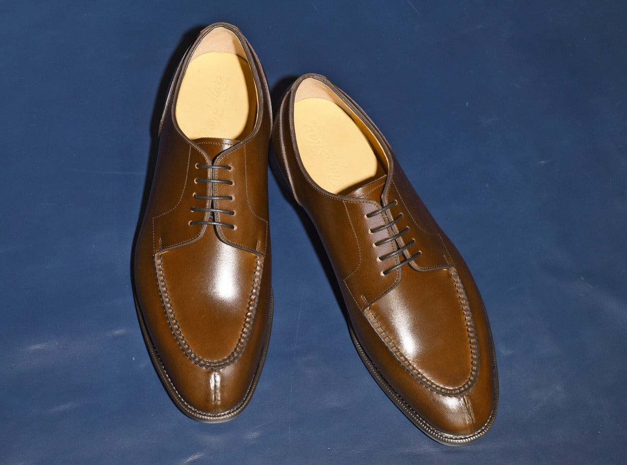 “AllanⅡ” Split Toe Derby, Brown Dress Shoes, Goodyear welted, US size 5 1/2 ~ 10