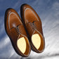 “AllanⅡ” Split Toe Derby, Brown Dress Shoes, Goodyear welted, US size 5 1/2 ~ 10