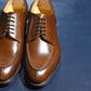 “AllanⅡ” Split Toe Derby, Brown Dress Shoes, Goodyear welted, US size 5 1/2 ~ 10