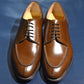 “AllanⅡ” Split Toe Derby, Brown Dress Shoes, Goodyear welted, US size 5 1/2 ~ 10