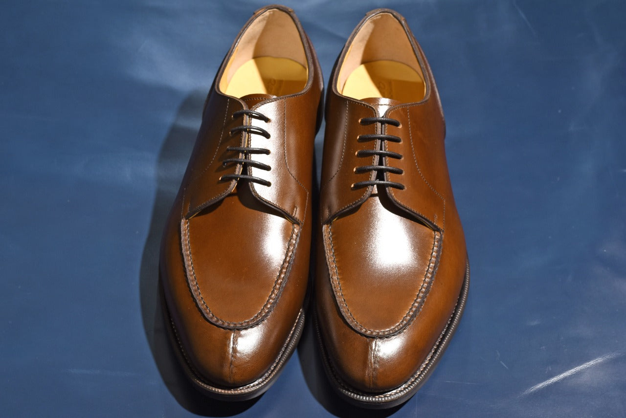 “AllanⅡ” Split Toe Derby, Brown Dress Shoes, Goodyear welted, US size 5 1/2 ~ 10