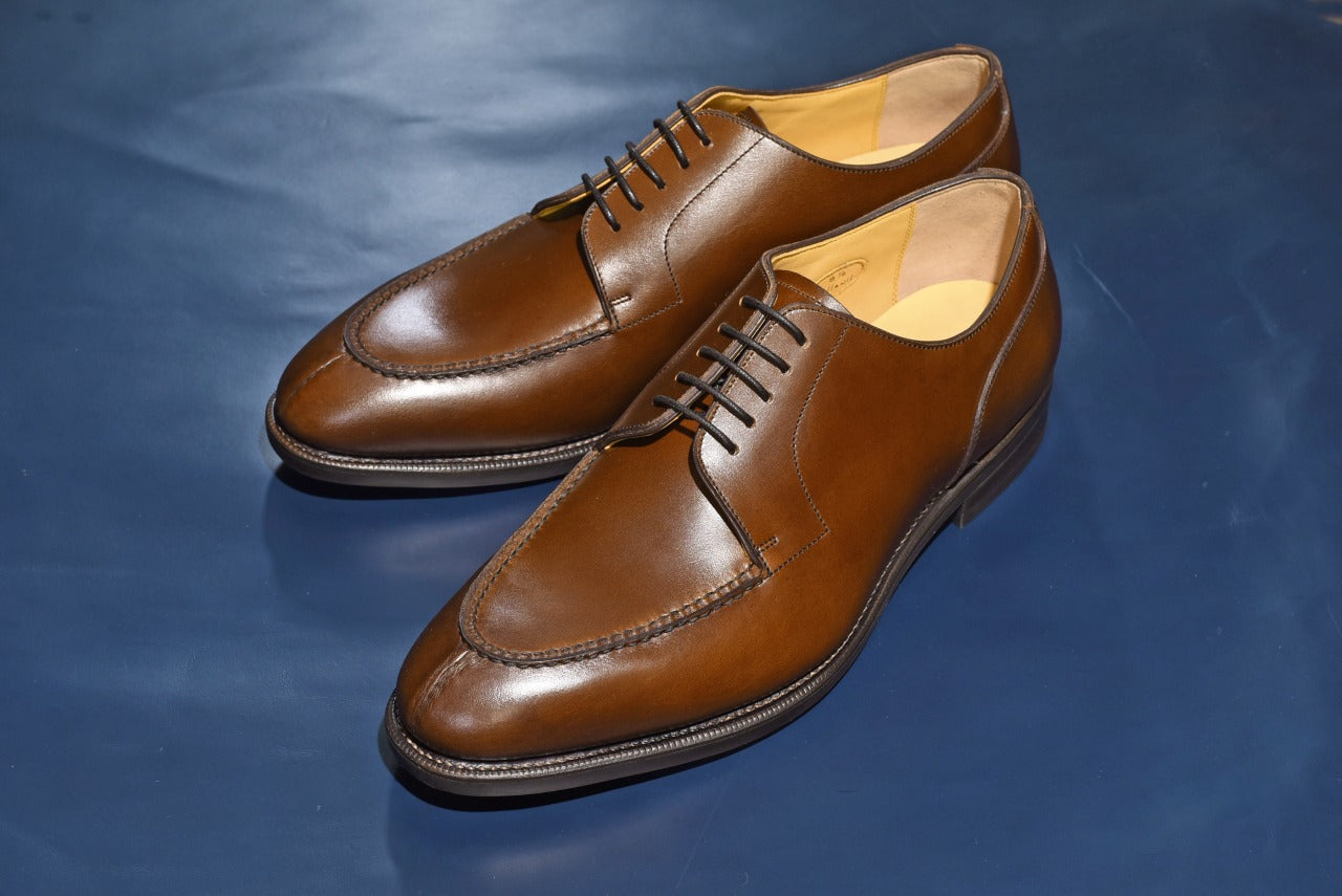 “AllanⅡ” Split Toe Derby, Brown Dress Shoes, Goodyear welted, US size 5 1/2 ~ 10