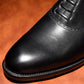 “Brent” Lazyman, Black Dress Shoes, Goodyear welted, US size 5 1/2 ~ 10