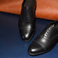 “Calen” Adelaide, Black Dress Shoes, Horween Hatch Grain, Hand welted, US size 5 1/2 ~ 10