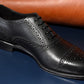 “Calen” Adelaide, Black Dress Shoes, Horween Hatch Grain, Hand welted, US size 5 1/2 ~ 10