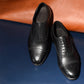 “Calen” Adelaide, Black Dress Shoes, Horween Hatch Grain, Hand welted, US size 5 1/2 ~ 10